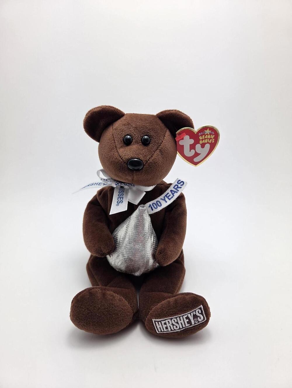 Ty Beanie Baby Hershey Bear “Cocoa Bean” - Walgreen’s Exclusive! (8.5 inch)